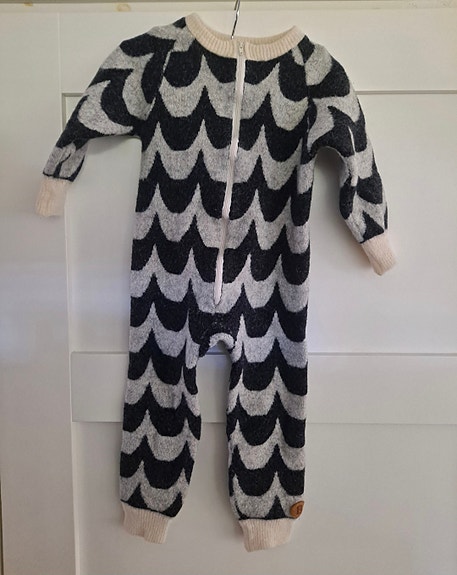 Blaa villahaalari koko 120cm