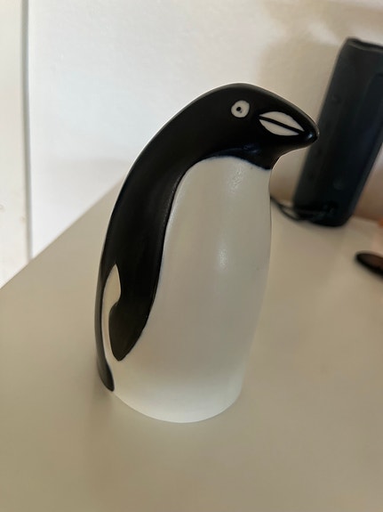 Arabia Lillemor pingviini figuuri