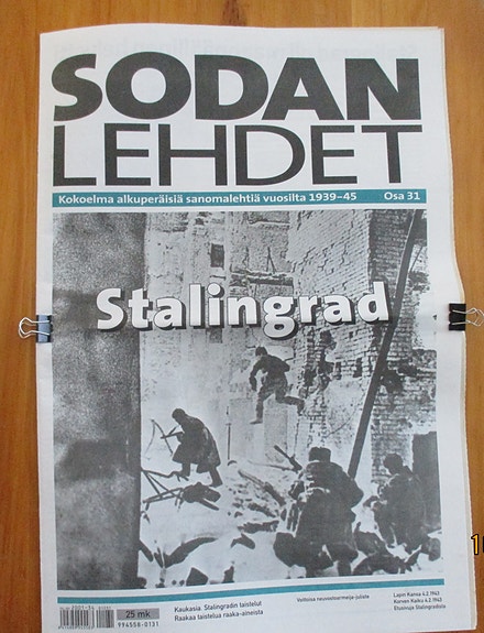 Sodan lehdet: kokoelma alkuperäisiä sanomalehtiä vuosilta 1939-45 osa 31-35