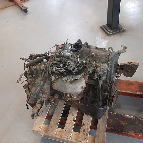 Toyota moottori 4A ja vaihteisto
