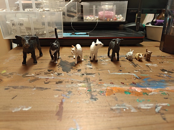 Schleich eläimiä (8 kpl)