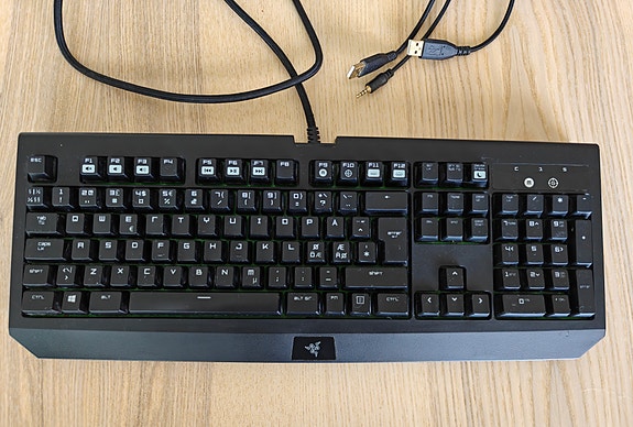 Razer Blackwidow Ultimate 2016 näppäimistö