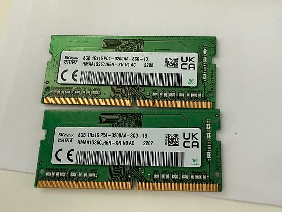 16GB(2x8GB) SK Hynix DDR4 3200 SO-DIMM Läppäriin | Tori