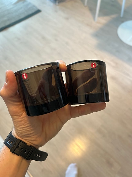 Iittala Kivi tuikkukipot harmaa