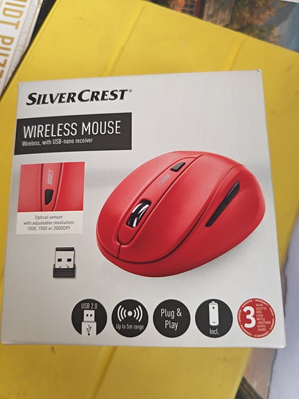Silvercrest langaton hiiri