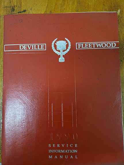 Cadillac Service Manual