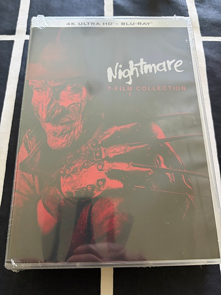Nightmare On Elm Street 7 film collection 4K blu ray