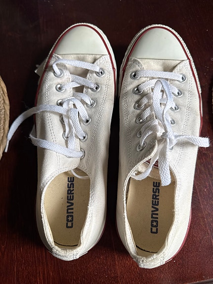 Converse kangaslenkkarit koko 40 valkoinen