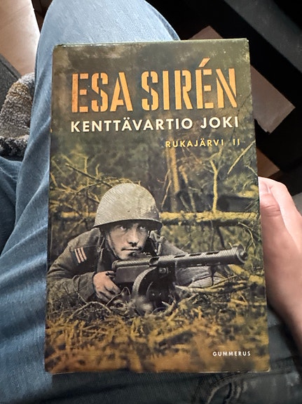 Esa Sirén Kenttävartio Joki Rukajärvi II kirja