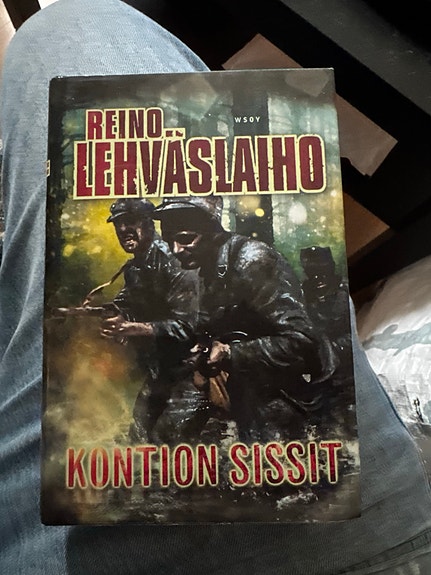 Reino Lehväslaiho Kontion sissit kirja