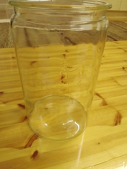 Riihimäen lasipurkki 8l