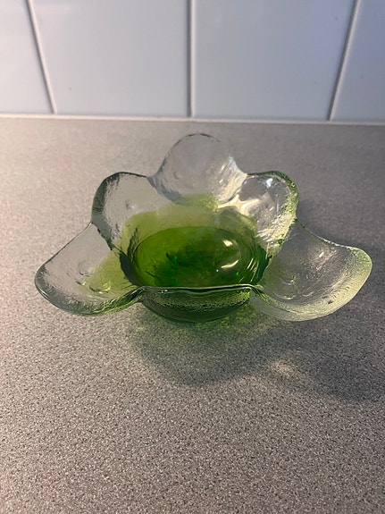 Humppilan lasi pieni vihreä kulho
