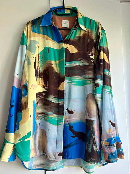 Paul Smith luksusmerkki silkkipaita