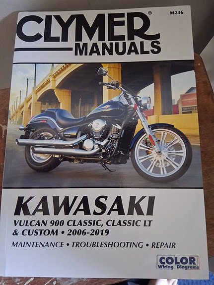 Kawasaki Vulcan 900 Classic / Classic LT / Custom huoltokirja 2006–2019