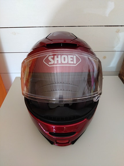 Shoei Neotec II avattava kypärä M Viininpunainen