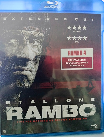 Rambo 4 - Extended cut Bluray