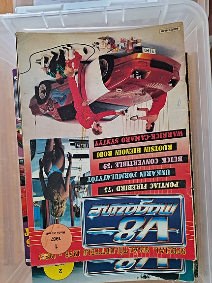 V8 Magazine -lehtiä 1987–1999 kokoelma