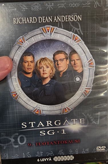 Tähtiportti Stargate kaudet 6-10 DVD