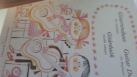 Nuotti: Guitar Duos for beginners, kitara
