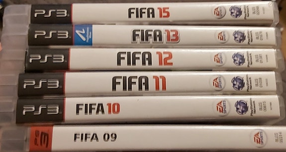 PS3 FIFA pelejä