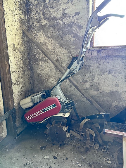 Vuokrataan Honda puutarhajyrsin