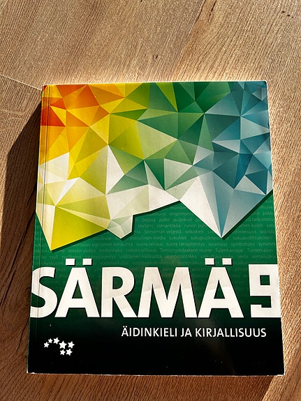 Särmä 9 äidinkieli ja kirjallisuus oppikirja