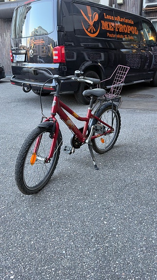 Insera Candy lastenpyörä 20" punainen
