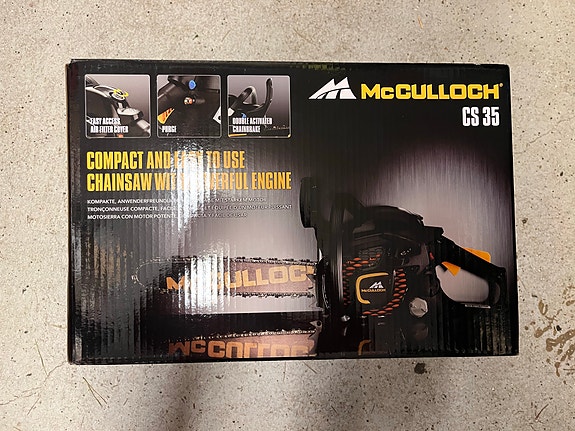 McCulloch CS 35 moottorisaha