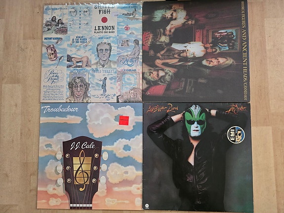 Classic rock lp-kokoelma