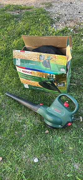 Bosch lehtipuhallin vihreä