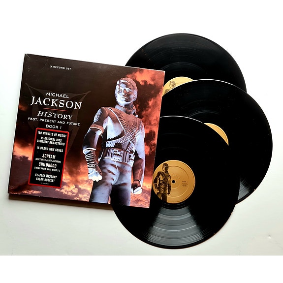 Ostetaan Michael Jackson history lp