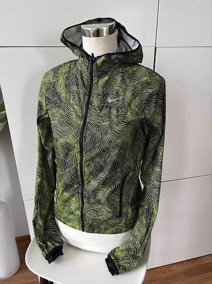 Nike Running juoksutakki XS vihreä naisten