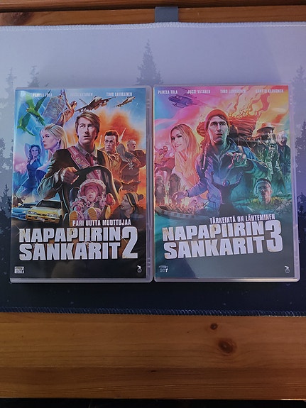Napapiirin sankarit 2 ja 3 DVD-elokuvat
