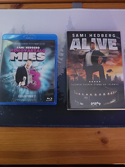 Sami Hedberg Kokovartalomies 3 Blu-ray + Alive DVD