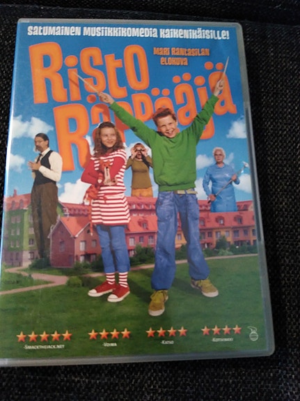Risto Räppääjä DVD-elokuva