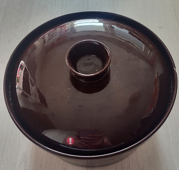 Iittala teema ruskea pata