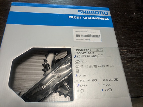 Shimano mtb kampi srj 2x9-v