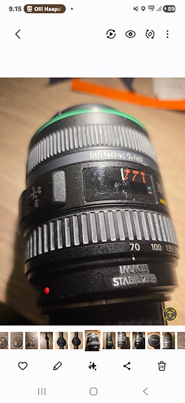 Canon zoom-objektiivi 70-300