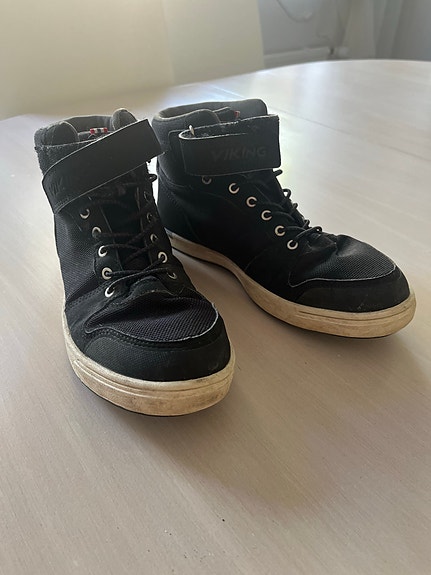 Viking Gore-Tex lasten tennarit koko 37 unisex musta