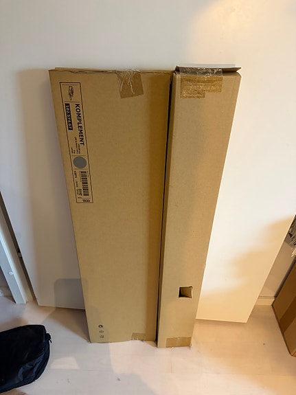 Ikea komplement kenkähylly