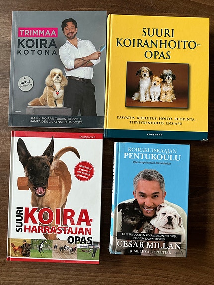 Koirakirjat ja koiranhoito-oppaat
