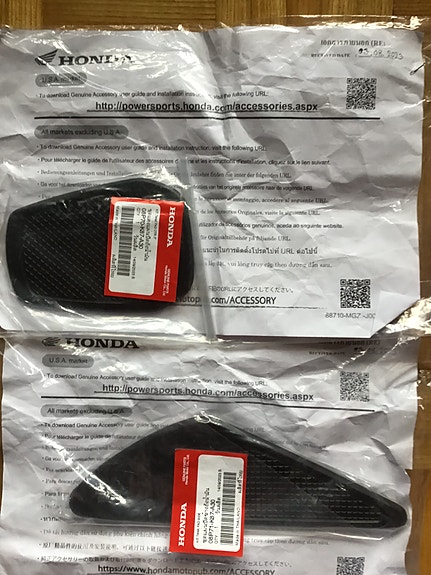 Honda Rebel 500 tankin suojatarrat