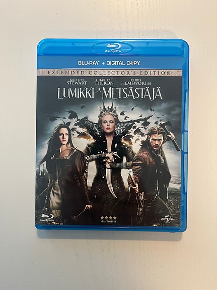 Lumikki ja metsästäjä Blu-ray Extended Collectors Edition