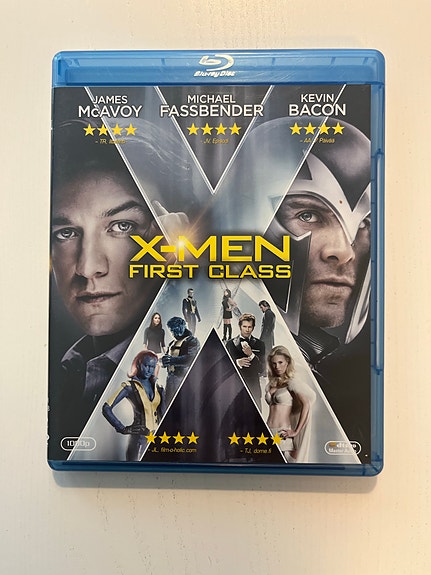 X-Men First Class Blu-ray elokuva