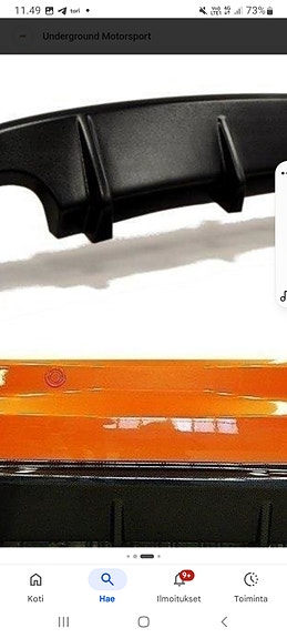 ostetaan ford focus st diffuuseri