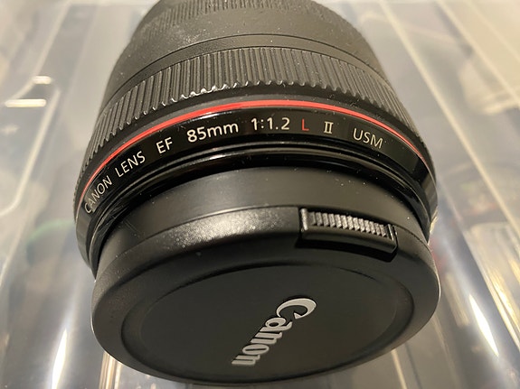 Canon EF 85mm f/1.2 L II USM -objektiivi