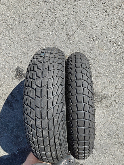 supermoto slicks sateiset renkaat