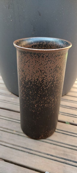 Arabia Ruska maljakko ruskea 18cm