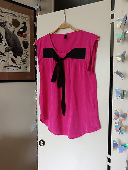Pinkki toppi (M)