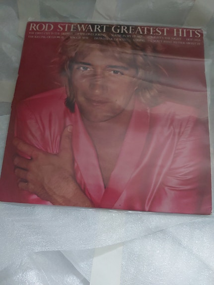 Rod Stewart vinyyli LP : Greatest hitsi kokoelmalevy